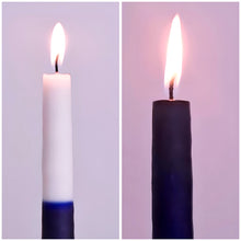 Carregar imagem no visualizador da galeria, Par de Velas bastão 'Rainhas Pintadas"