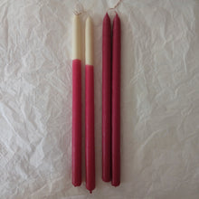 Carregar imagem no visualizador da galeria, Par de Velas bastão 'Rainhas Pintadas"